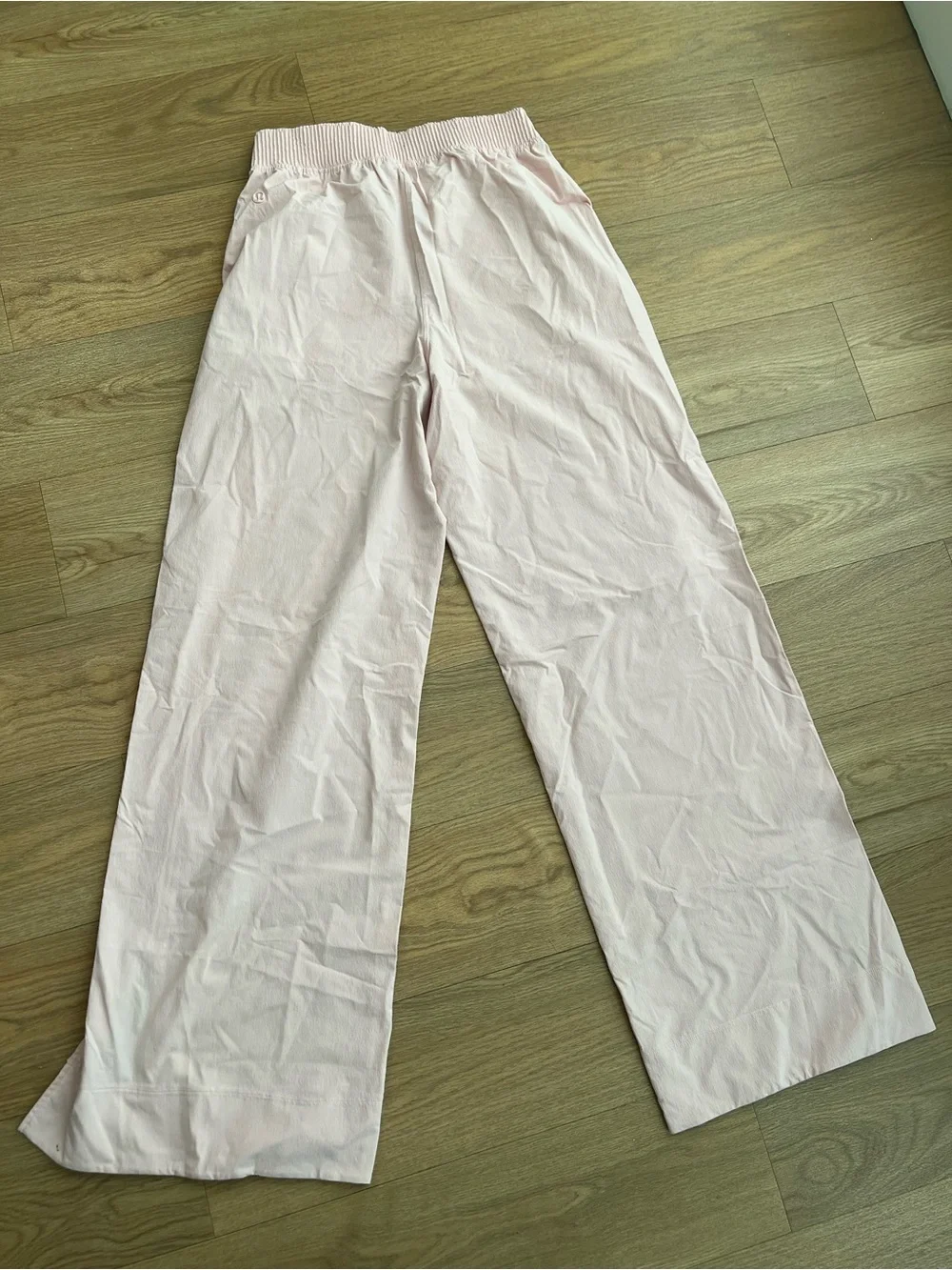 lululemon athletica Light Pink Wide-Leg Pants